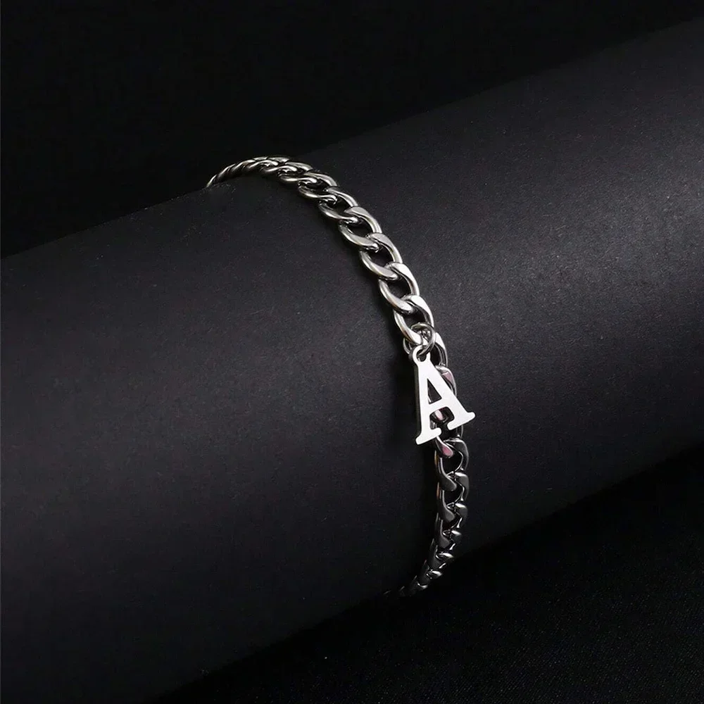 Z Vintage Fashion - Серебряные браслеты с инициалами A-Z для