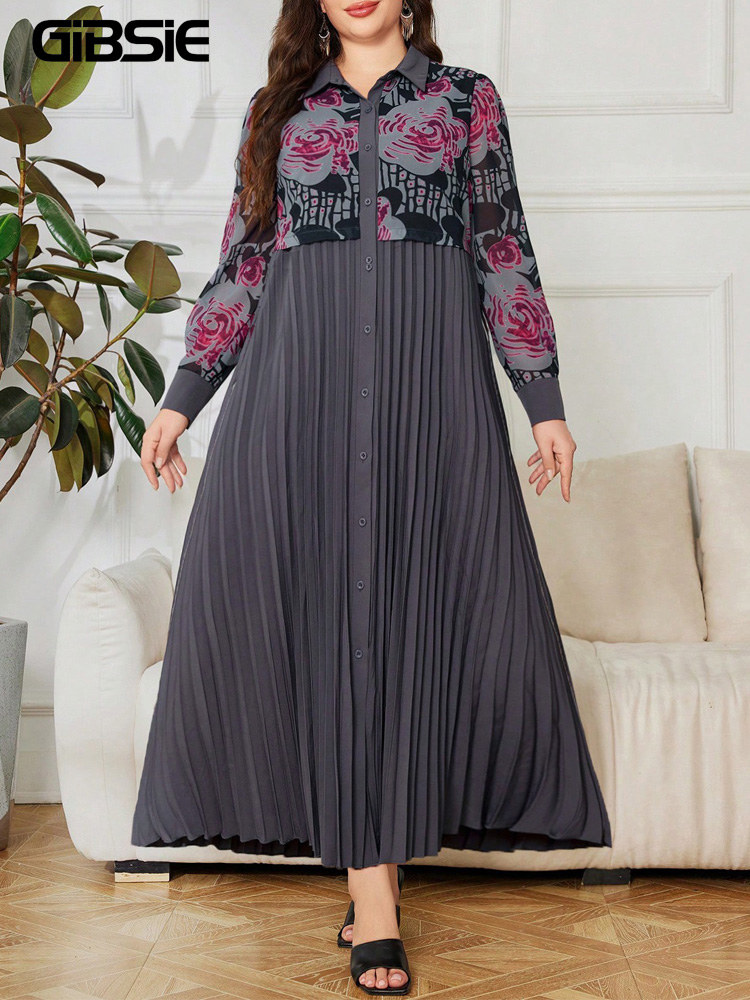 Vintage Fashion Plus Size - GIBSIE Плюс Размер 2 в 1