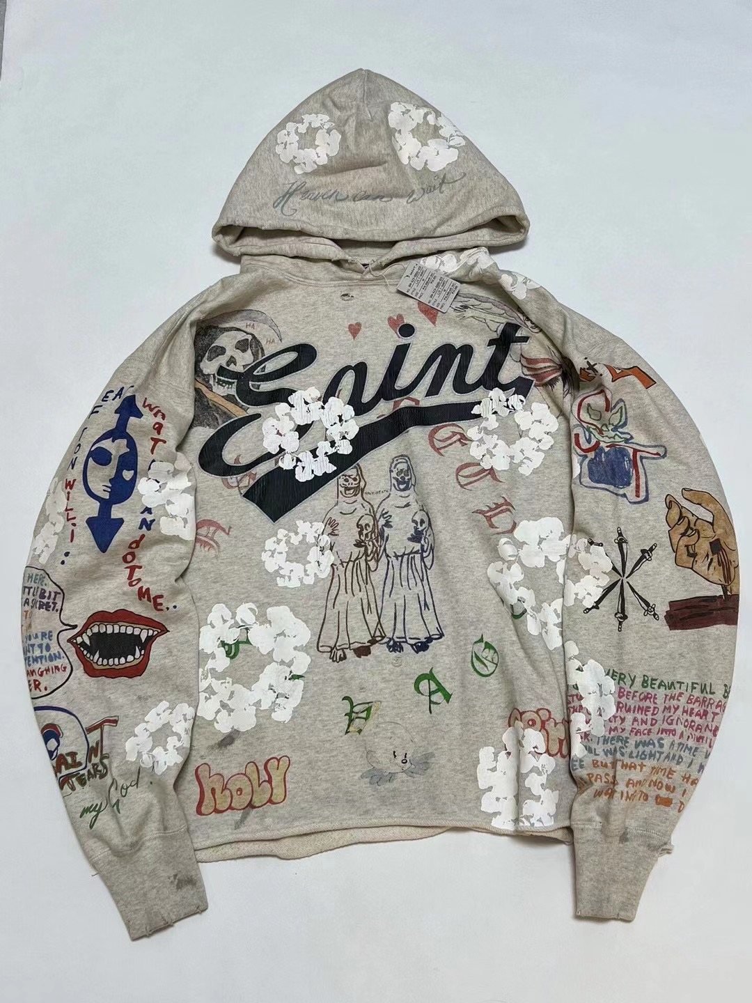 Vintage Fashion Look - Худи Saint Mxxxxxx с коллаборационным хлопковым
