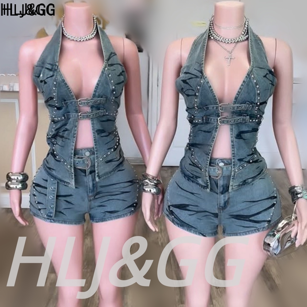 Vintage Fashion Club - Комплект из двух предметов HLJ&GG: синий