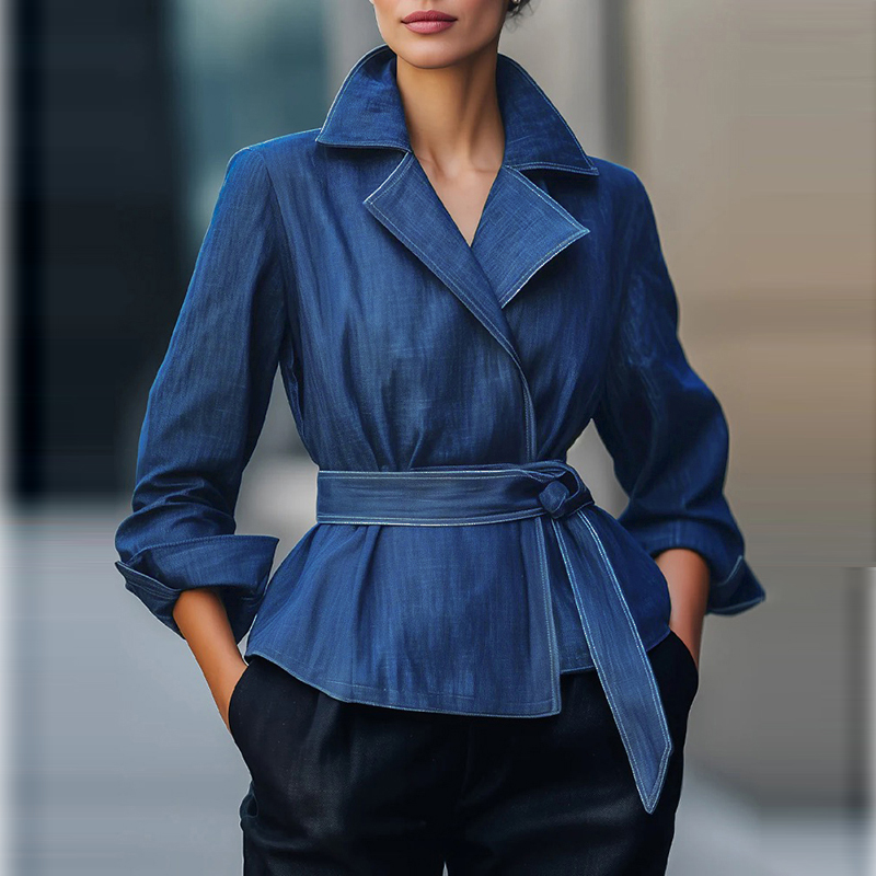 Vintage Fashion For Women - Модная джинсовая куртка для женщин на