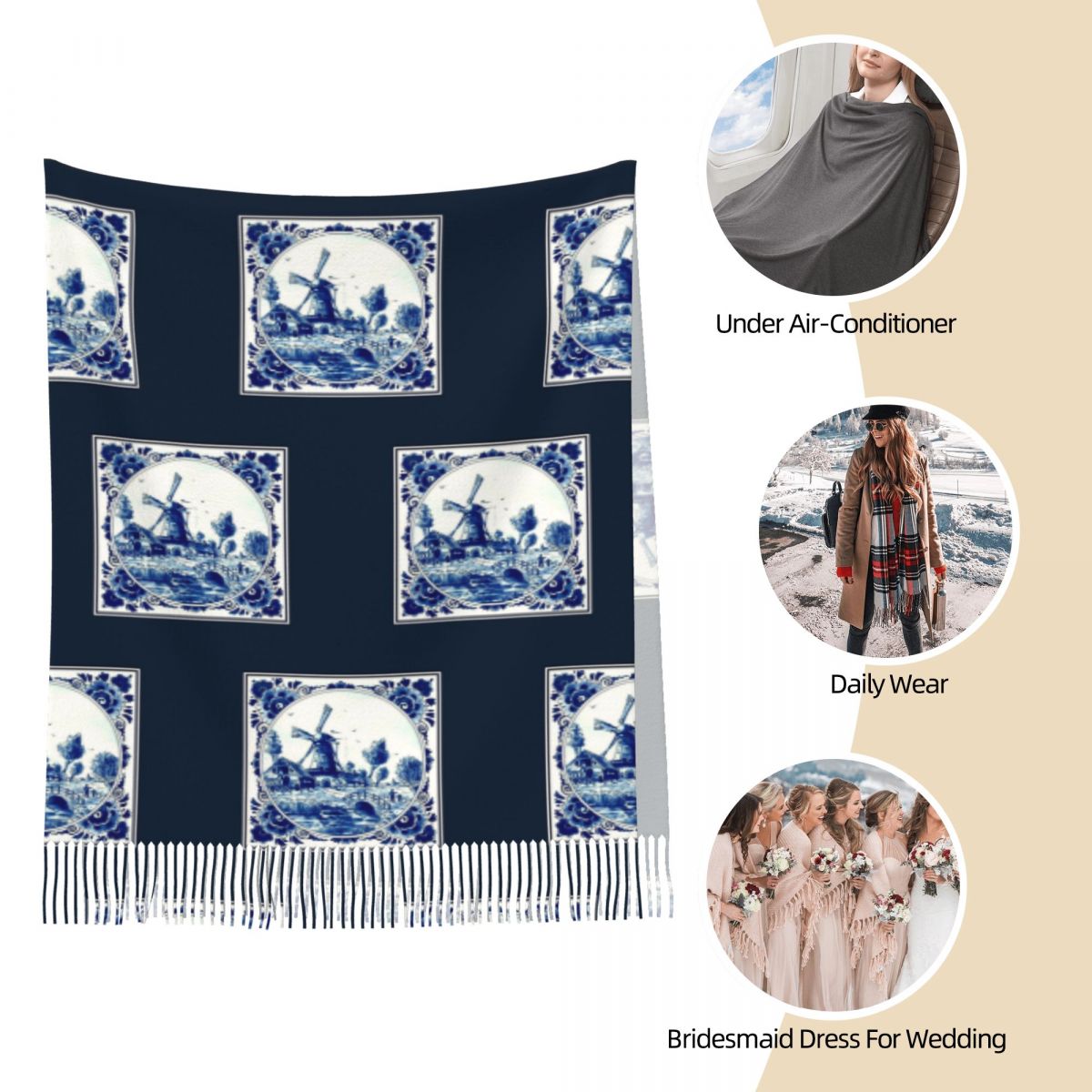 DUTCH BLUE DELFT Винтажный шар – обзор и цена Vintage Fashion Shop