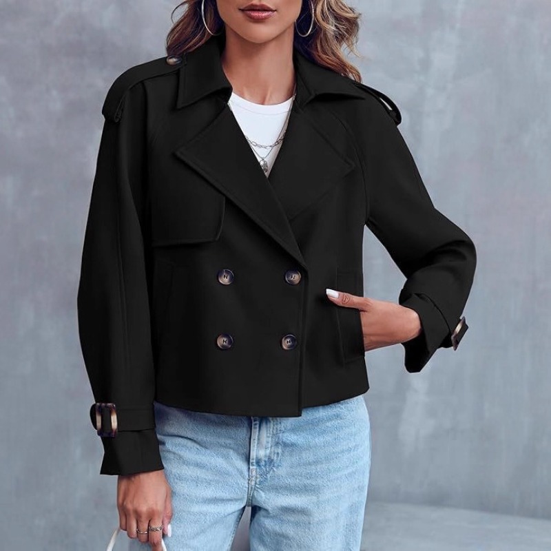 Женский винтажный укороченный  – обзор и цена Vintage Trench Coat