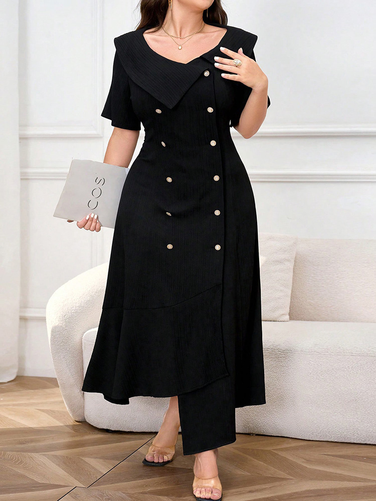 Платье GIBSIE Plus Size в винт – обзор и цена Vintage Fashion Plus Size