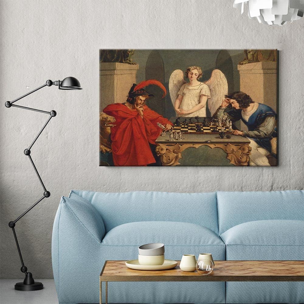 IUHYVMSM винтажный плакат Faus – обзор и цена Vintage Fashion Wall Art