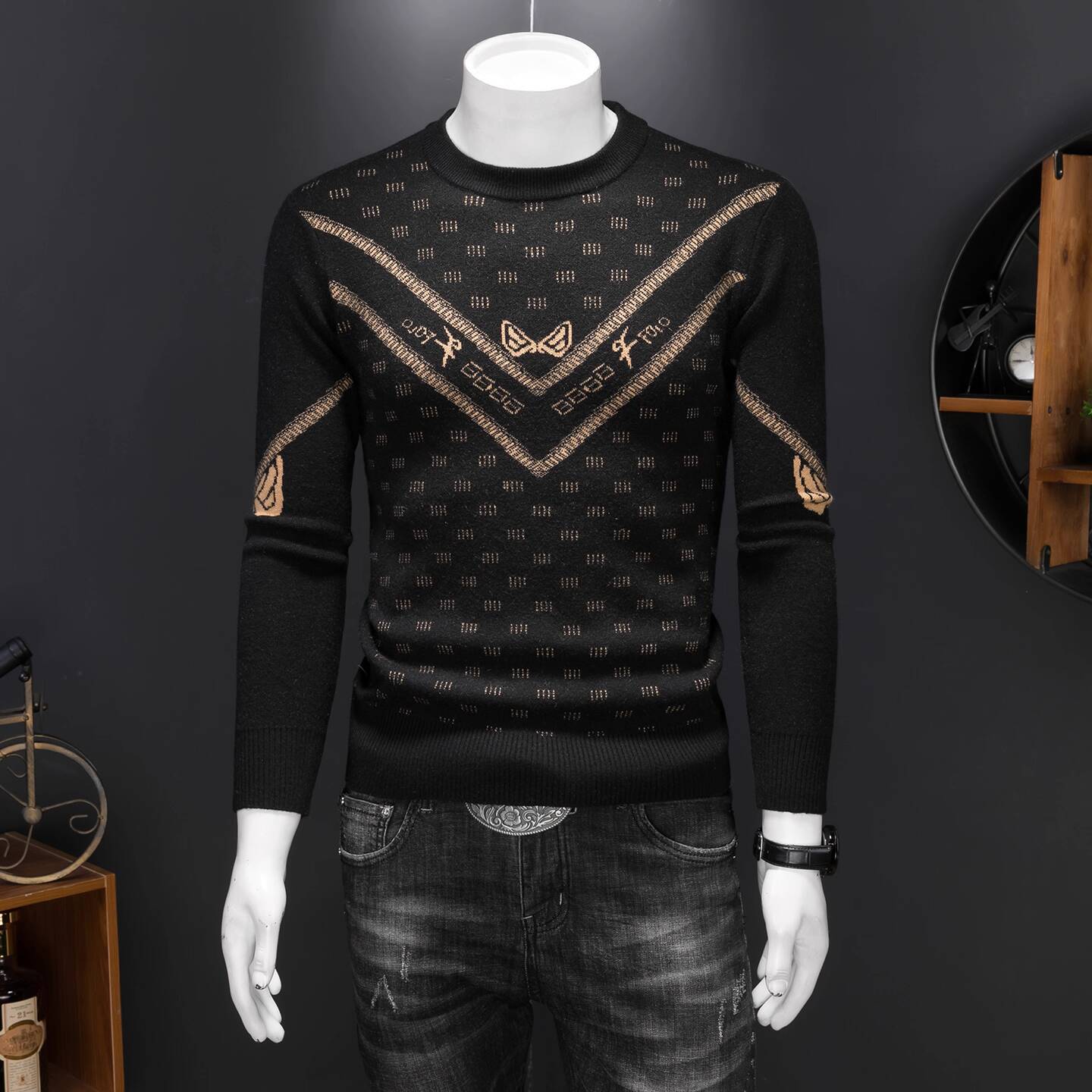Винтажный модный свитер, мужск – обзор и цена Vintage Fashion Club