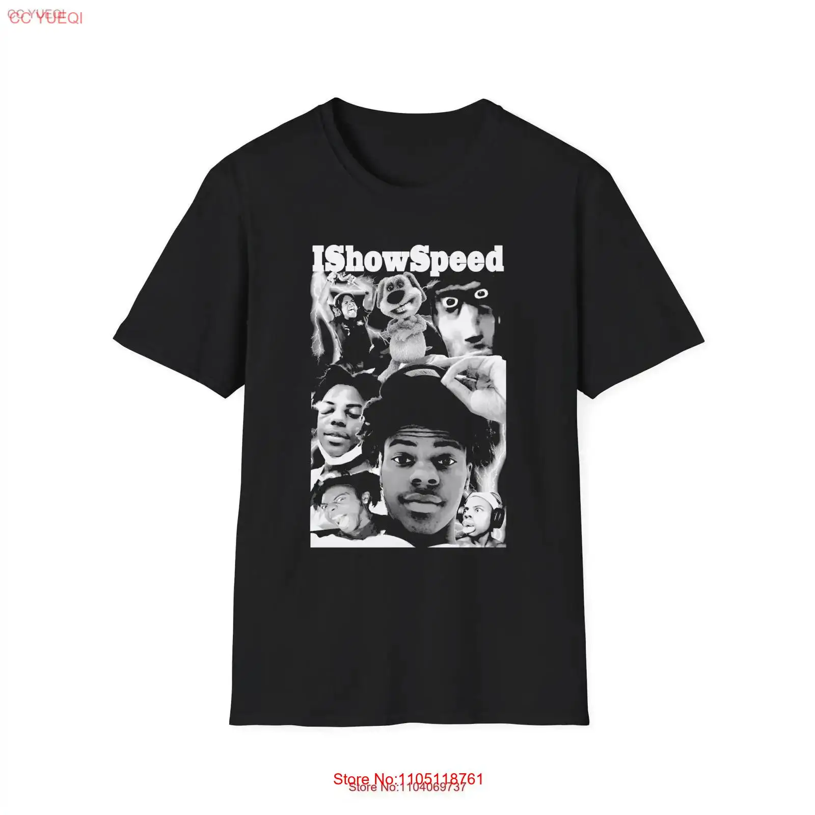 Футболка IShowSpeed Merch Fan  – обзор и цена Vintage Fashion Youtubers