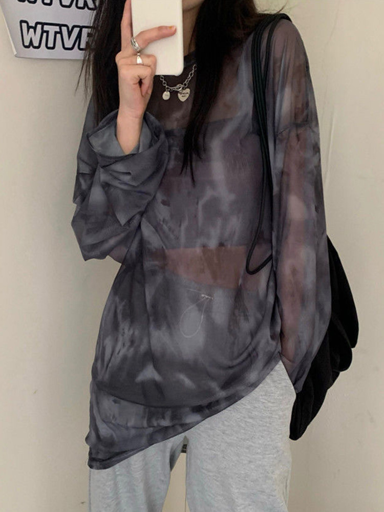 Женская футболка Tie Dye с дли – обзор и цена Tie Dye Shirt Vintage