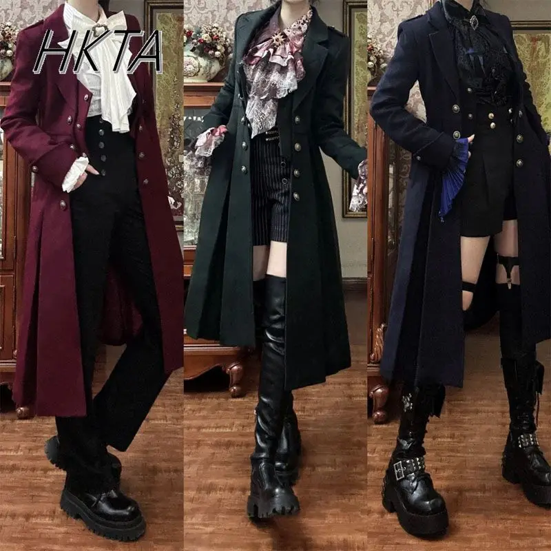 Британский стиль Ретро Темный  – обзор и цена Vintage Trench Coat