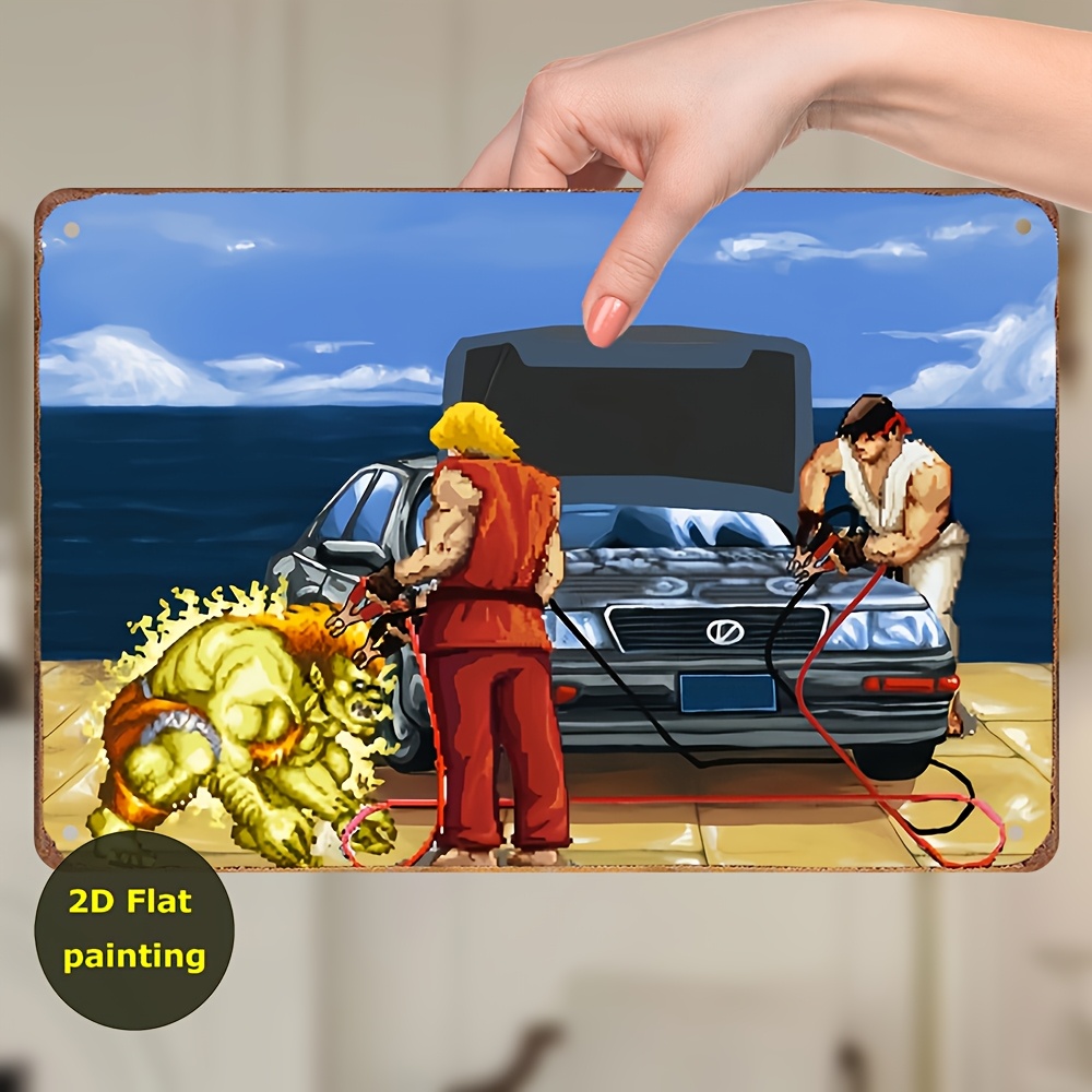 Винтажный железный постер-выве – обзор и цена Vintage Fashion Wall Art