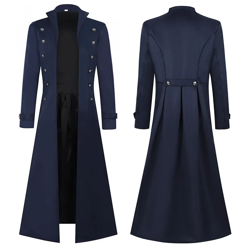 Мужской средневековый пиратски – обзор и цена Vintage Trench Coat