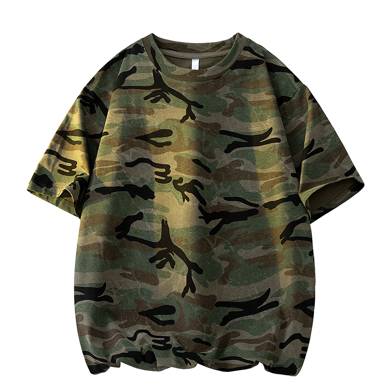 Камуфляжная короткая футболка  – обзор и цена Tie Dye Shirt Vintage