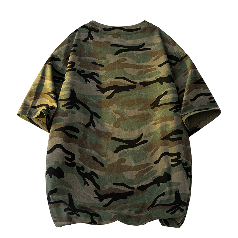 Камуфляжная короткая футболка  – обзор и цена Tie Dye Shirt Vintage