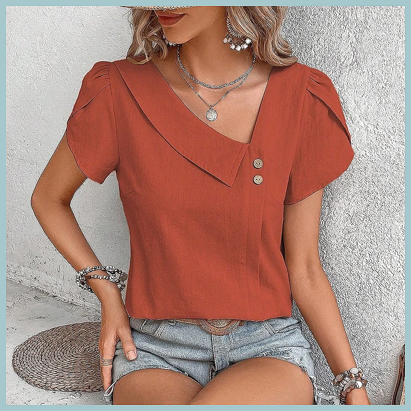 Летняя винтажная однотонная бл – обзор и цена Vintage Fashion For Women